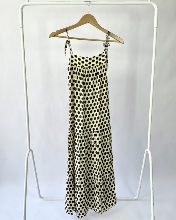 Vestido off white com poás ANIMALE - 36 - VENDIDO SISTEMA OTO