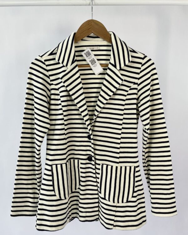 Casaco tricot listrado MARIA FILO - P - VENDIDO SISTEMA OTO