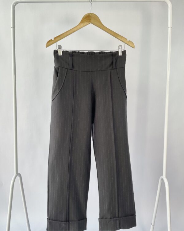 Calça preto lurex MILLE BISES - P - VENDIDO SISTEMA OTO