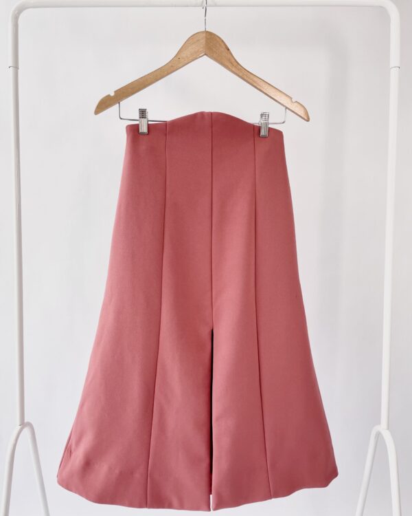 Saia  midi rose  INTI - P - VENDIDO SISTEMA OTO