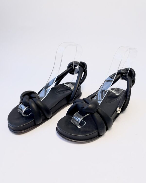 Papete preta com amarração ALEXANDRE BIRMAN - 36 - VENDIDO SISTEMA OTO