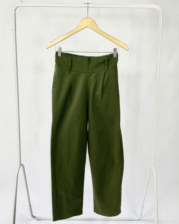 Calça verde musgo VANVAN - PP - VENDIDO SISTEMA OTO