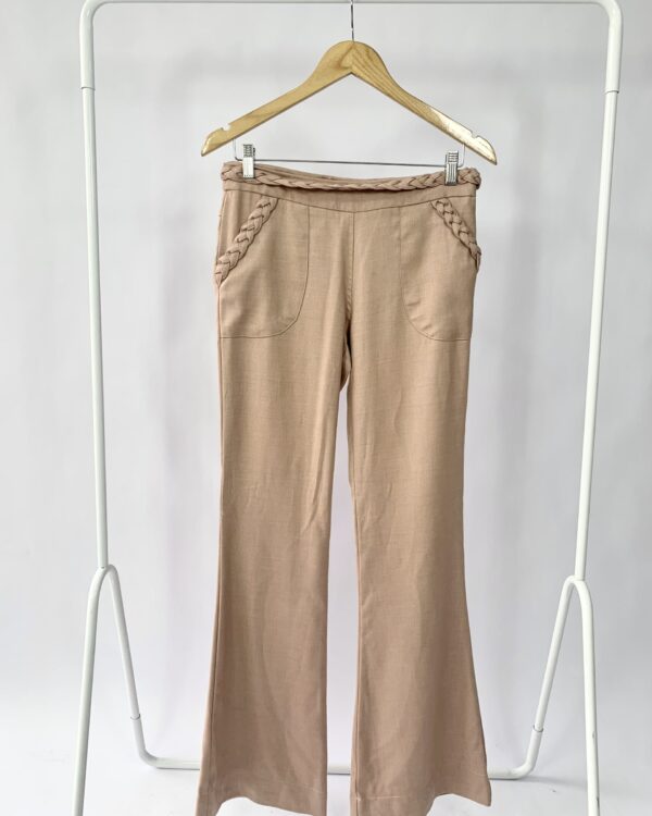 Calça flare com detalhes ATEEN - 38 - VENDIDO SISTEMA OTO