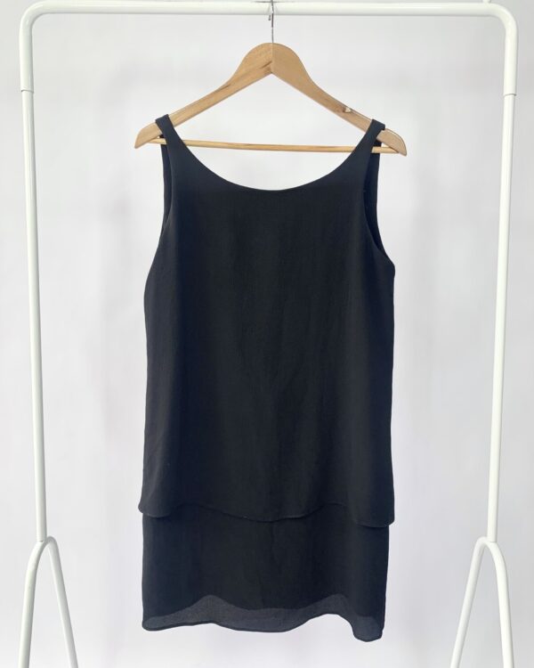 Vestido crepe curto preto JOIE BY ATEEN - 38 - VENDIDO SISTEMA OTO