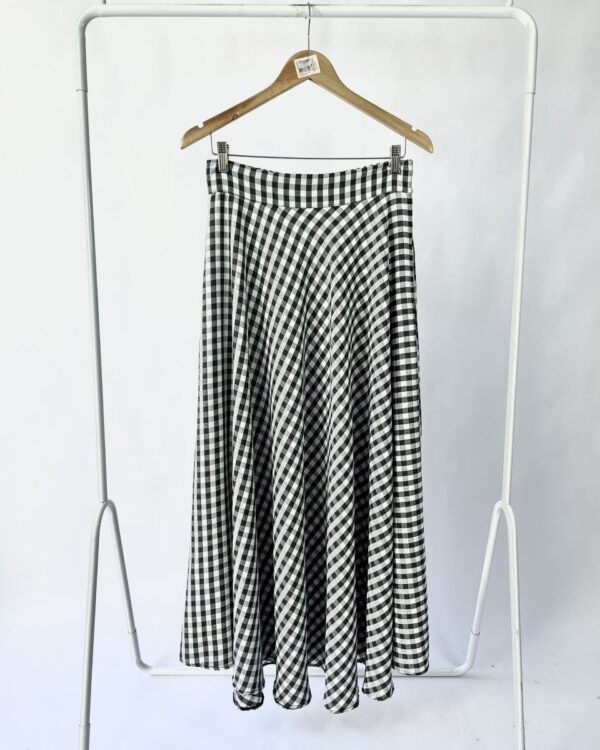 Saia midi xadrez vichy IDRESS - G - vendido sistema oto
