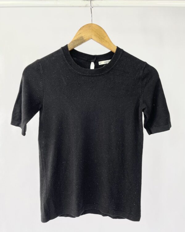 Blusa tricot preta ZARA - M - VENDIDO SISTEMA OTO