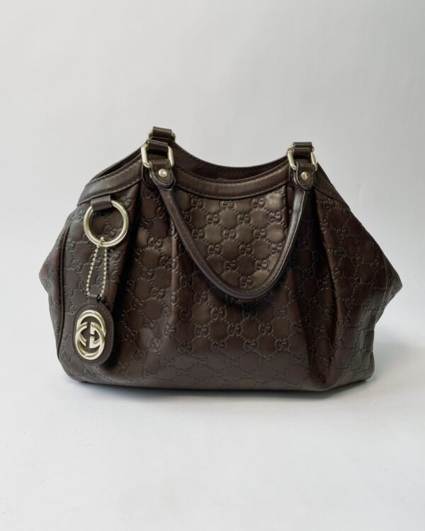 Bolsa marrom GUCCI - VENDIDO SISTEMA OTO