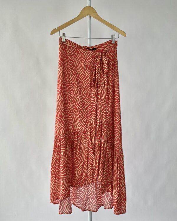 Saia vermelha transpassada VIX - P - VENDIDO SISTEMA OTO