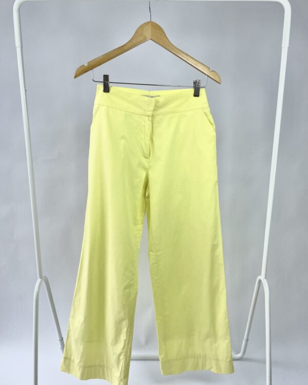 Calça amarelo claro pantalona IORANE - 36 - VENDIDO SISTEMA OTO