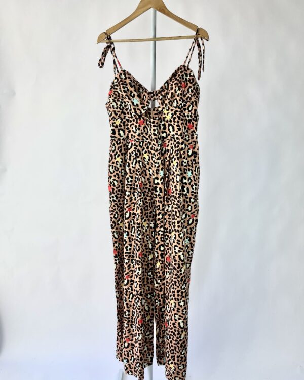 Macacão rosé com estampa MARIA FILÓ - GG - VENDIDO SIST OTO