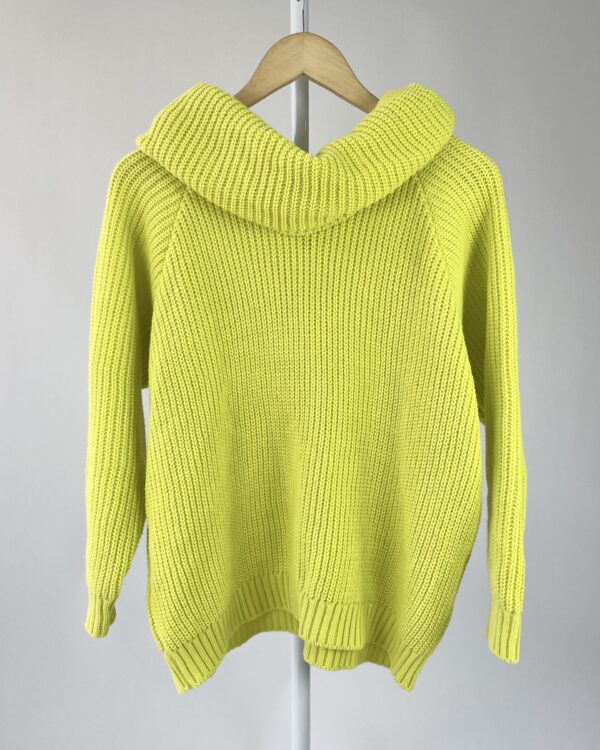 Casaco tricot vede limao gola alta SACADA - P - vendido sistema oto