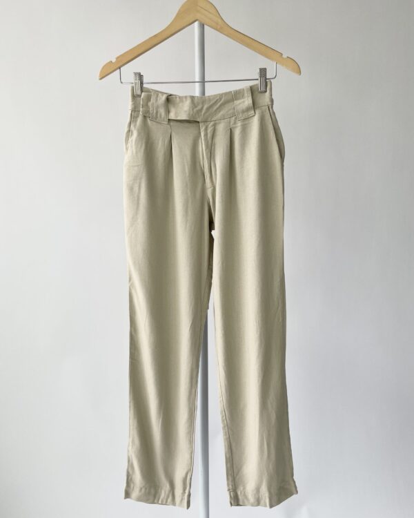 Calça alfaiataria areia AH TEREZA - PP - VENDIDO SISTEMA OTO