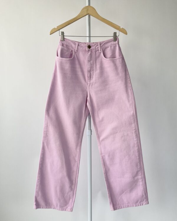 Calça wid leg rosa calro NV - 36 - VENDIDO SISTEMA OTO