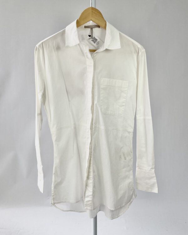 Camisa algodao branca bordado costas LAFORT - 36 - VENDIDO SISTEMA OTO