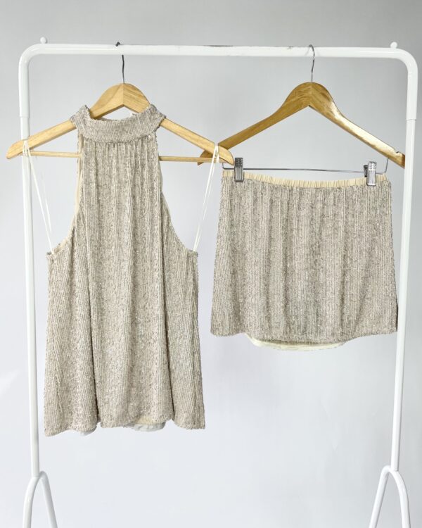 Conjunto paete off white ANIMALE - 38 *nunca usado* - VENDIDO SISTEMA OTO