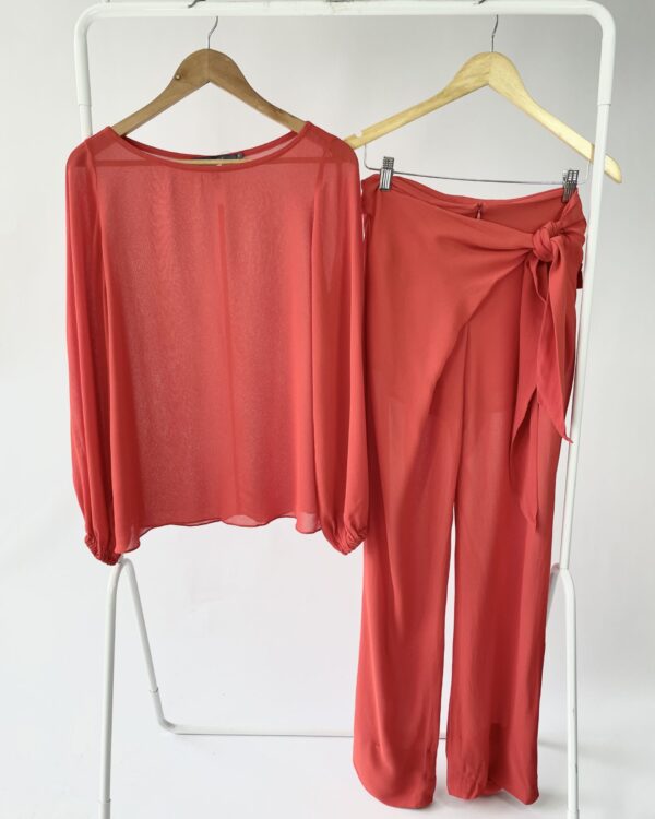 Conjunto laranja calça e blusa MARIA FILO - P - VENDIDO SISTEMA OTO