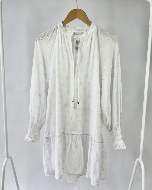 Vestido curto branco laise DRESS TO - M - VENDIDO SISTEMA OTO