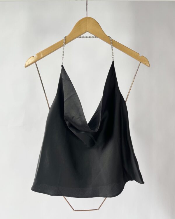 Blusa preta frente unica CURADORIA - 38 *NUNCA USADO* - VENDIDO SISTEMA OTO