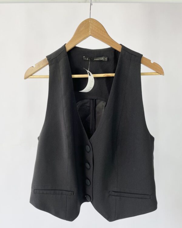 Colete preto MARIA FILÓ - M- vendido sistema otto