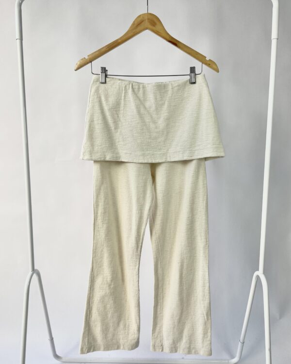 Calça algodão off white MARIA FILÓ - M - VENDIDO SISTEMA OTO