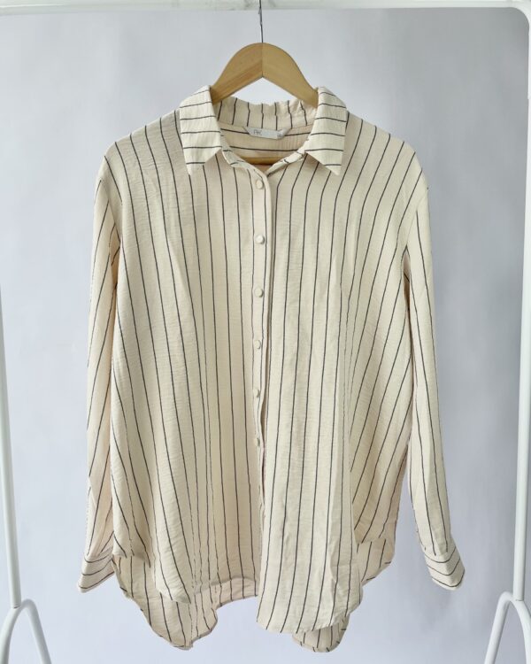 Camisa off white com listrado AK - GG - VENDIDO SISTEMA OTO