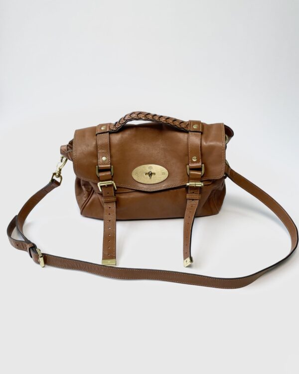 Bolsa couro marrom MULBERRY -  VENDIDO SISTEMA OTO