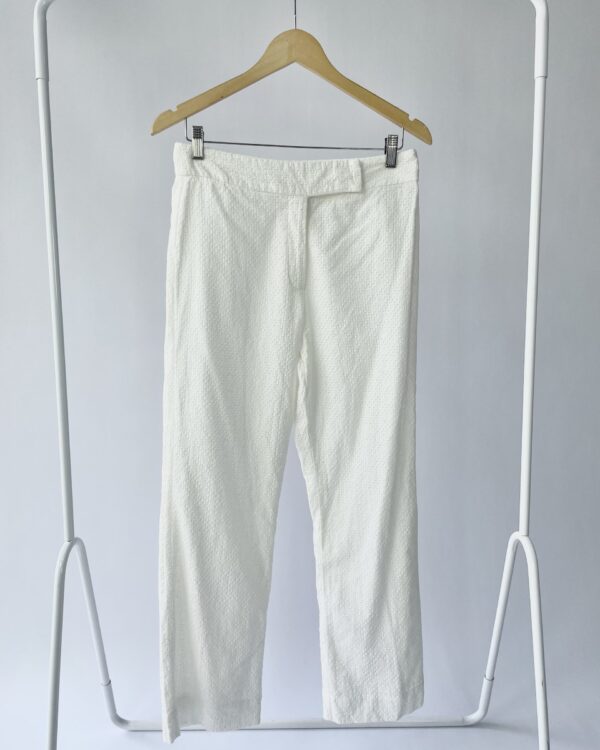 Calça branca laise LUCIDEZ - G - VENDIDO SISTEMA OTO