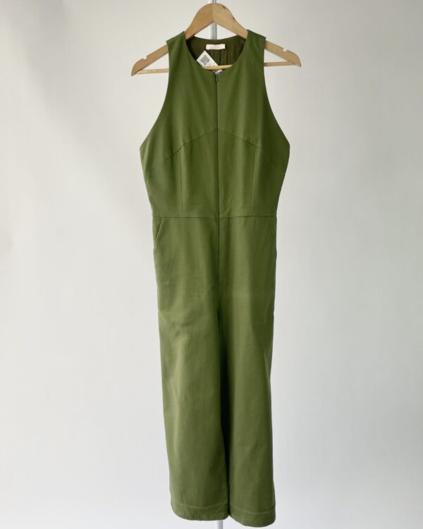 Macacão verde musgo VANVAN - M - VENDIDO SISTEMA OTO