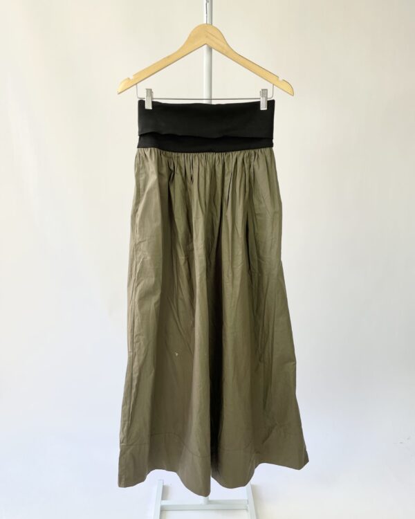 Saia longa verde cos malha AGUA DE COCO - 38 - VENDIDO SISTEMA OTO