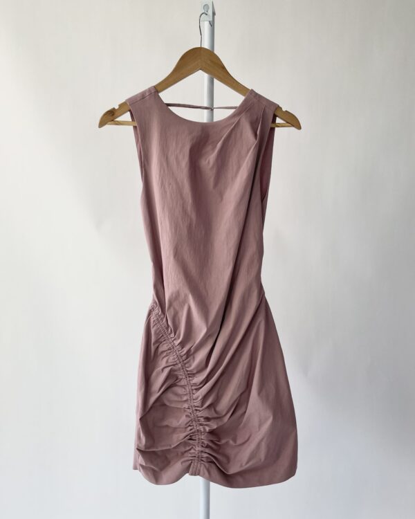 Vestido curto rose costas nuas ZARA - M - VENDIDO SISTEMA OTO