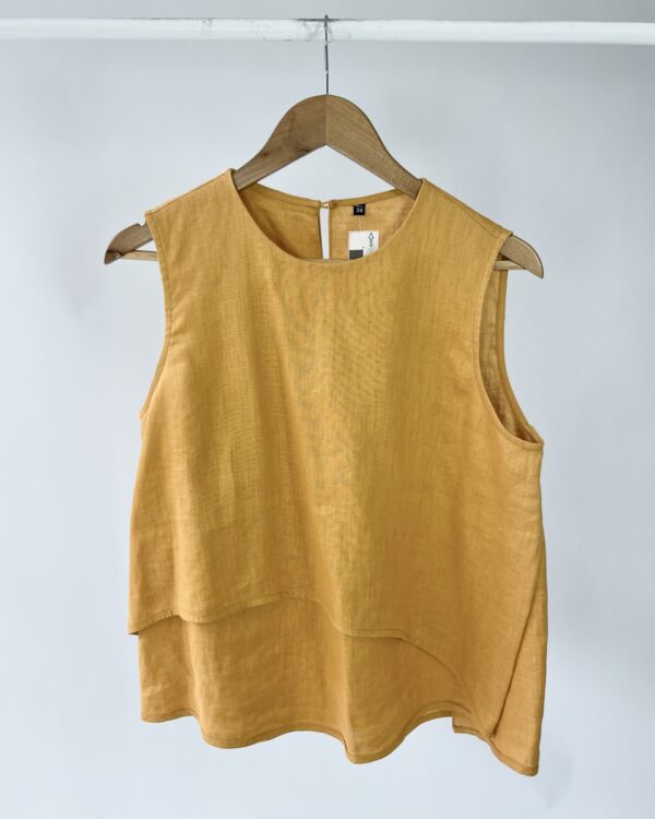 Blusa sem manga laranja - 38 - VENDIDO SISTEMA OTO