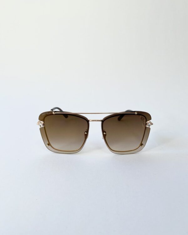 Óculos marrom espelhado JIMMY CHOO - VENDIDO SISTEMA OTO