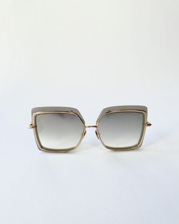 Óculos armação cinza espelhado DITA NARCISSUS - VENDIDO SISTEMA OTO