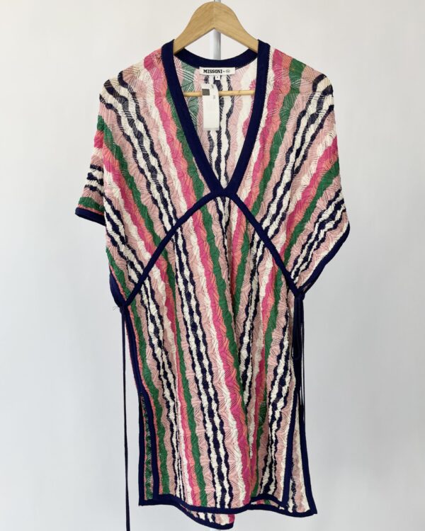 Vestido tricot curto listras coloridas MISSONI | C&A  - P - VENDIDO SISTEMA OTO