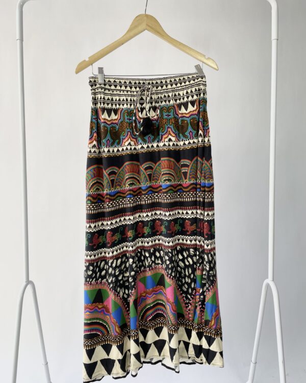 Saia longa estampada FARM - M - VENDIDO SISTEMA OTO
