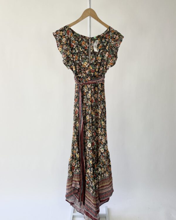 Vestido longo florido FARM - P - VENDIDO SISTEMA OTO