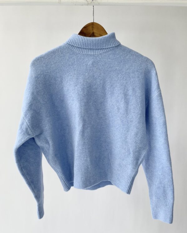 Cardigan azul plush ZARA - P - VENDIDO SISTEMA OTO