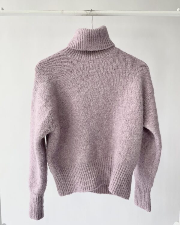 Blusa manga longa tricot plush roxo claro ZARA - P - VENDIDO SISTEMA OTO