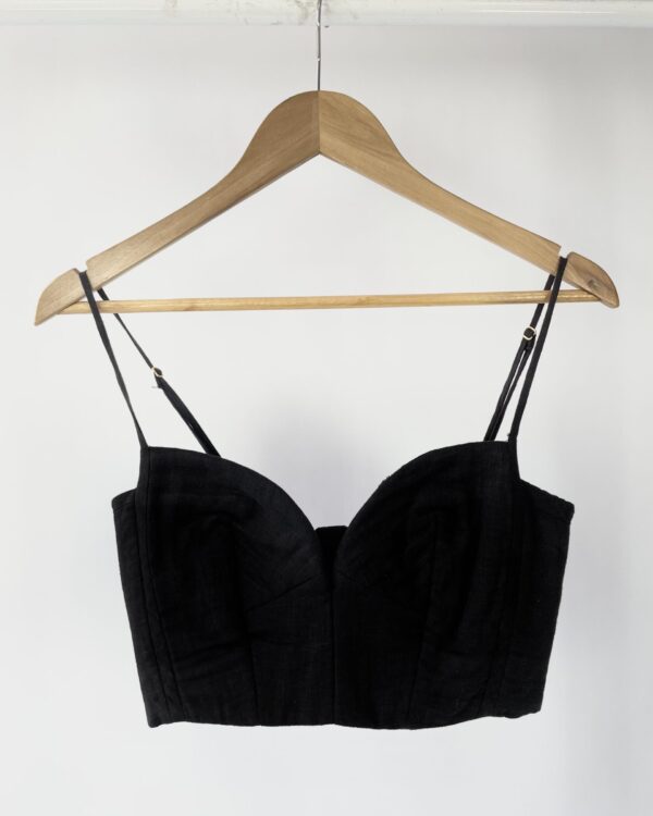 Blusa top preto VIX - P *nunca usado* - VENDIDO SISTEMA OTO