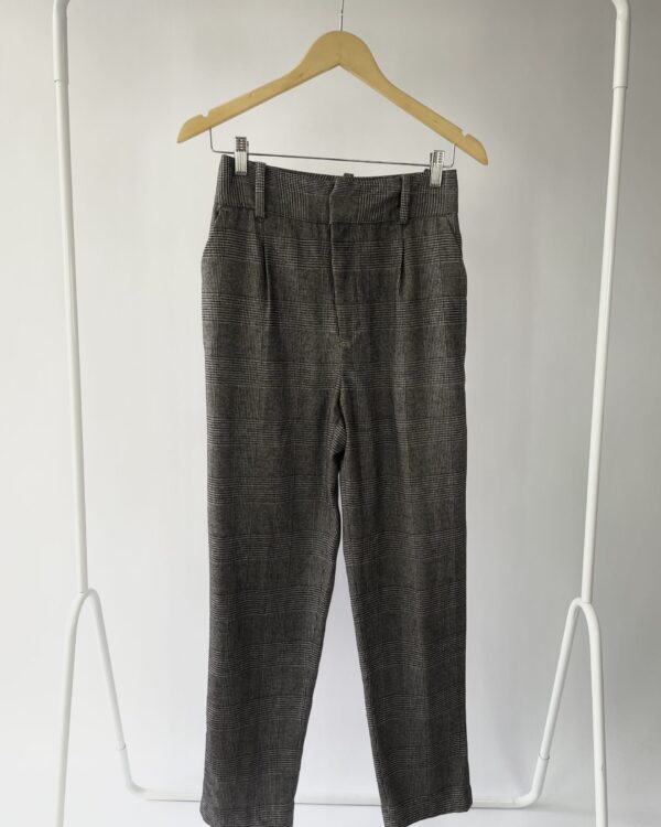 Calça cinza com padronagem ZARA - P - VENDIDO SISTEMA OTO