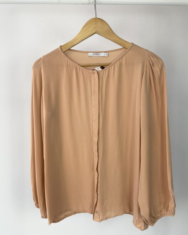 Blusa seda rose ATEEN - 38 - VENDIDO SISTEMA OTO