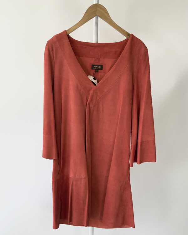 Vestido curto vermelho chamois ABRAND - 40