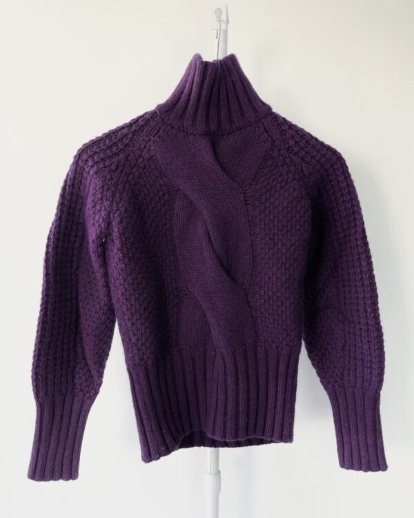 Blusa manga roxo MASSIMO DUTTI - P - VENDIDO SISTEMA OTO