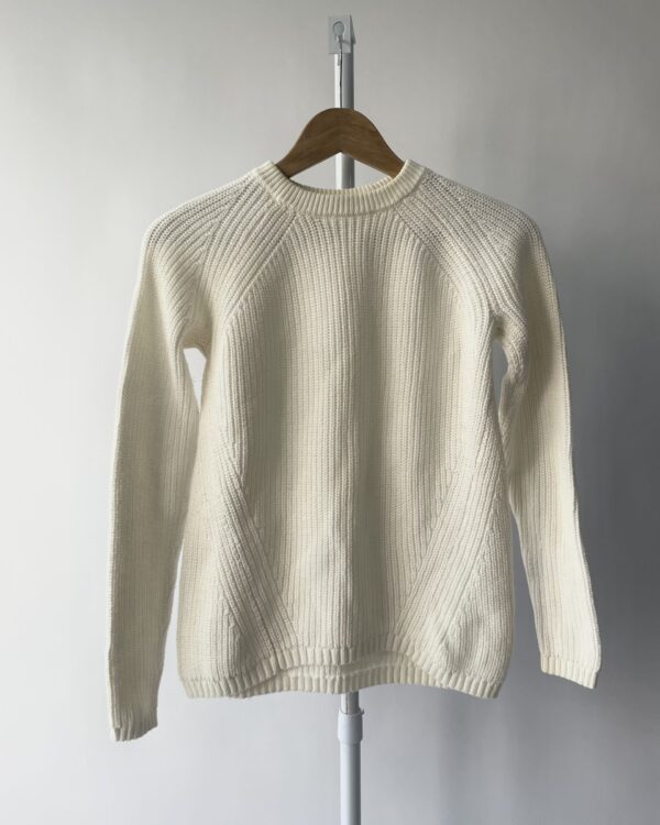 Blusa tricot off white MNG - PP - VENDIDO SISTEMA OTO