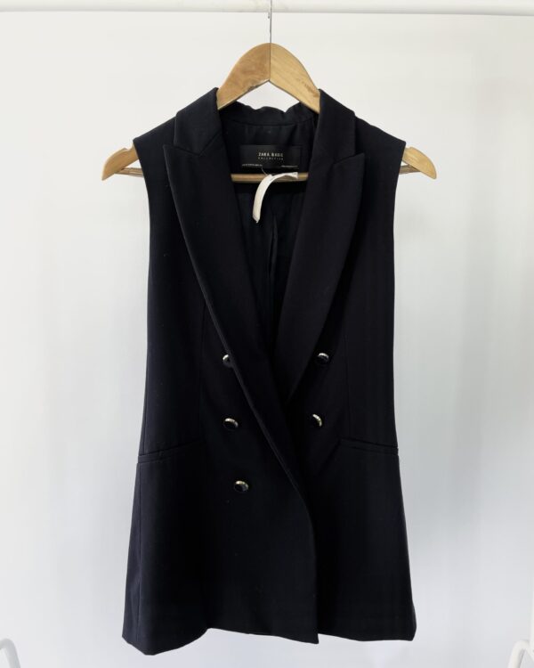 Coelte azul marinho alongado ZARA - PP - VENDIDO SISTEMA OTO