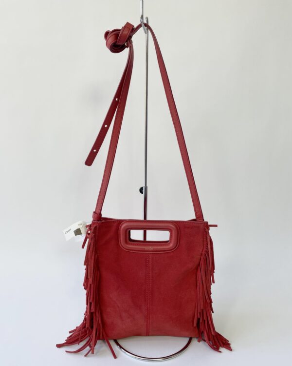 Bolsa vermelha com franjas MAJE - VENDIDO SISTEMA OTO