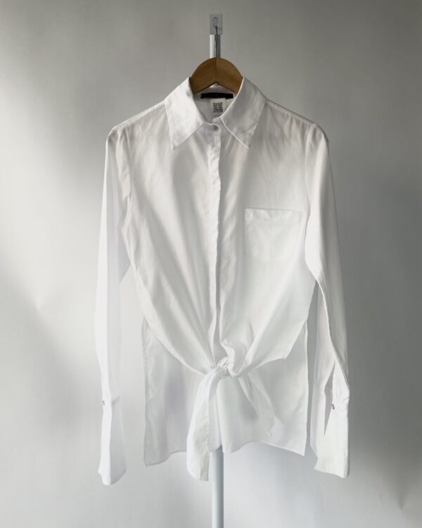 Camisa branca amarração ANIMALE - 38 - VENDIDO SISTEMA OTO