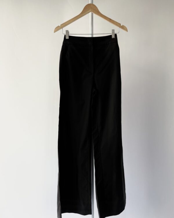 Calça alfaiataria pantalona preta EVA - 34 - VENDIDO SISTEMA OTO