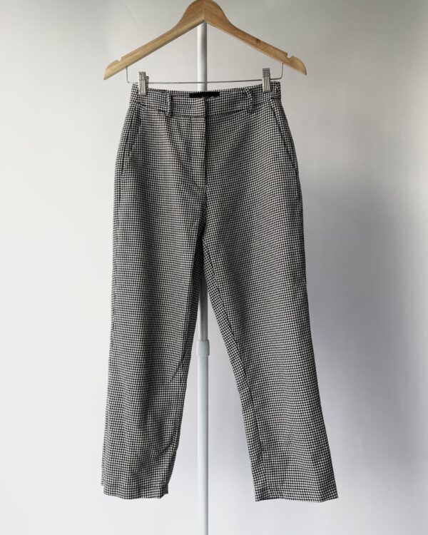 Calça xadrez p&b EVA - 34 - VENDIDO SISTEMA OTO