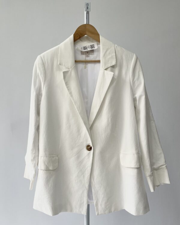 Blazer branco DANI BERNARDES - 40 - VENDIDO SISTEMA OTO